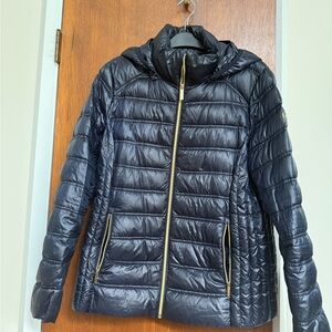 MK Michael Kors Light Puffer Packable Down Fill Jacket Spring Easter